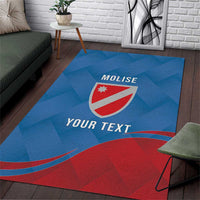 Personalized Italy Molise Area Rug Flag Style - Wonder Print Shop