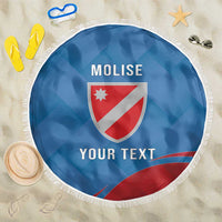 Personalized Italy Molise Beach Blanket Flag Style - Wonder Print Shop