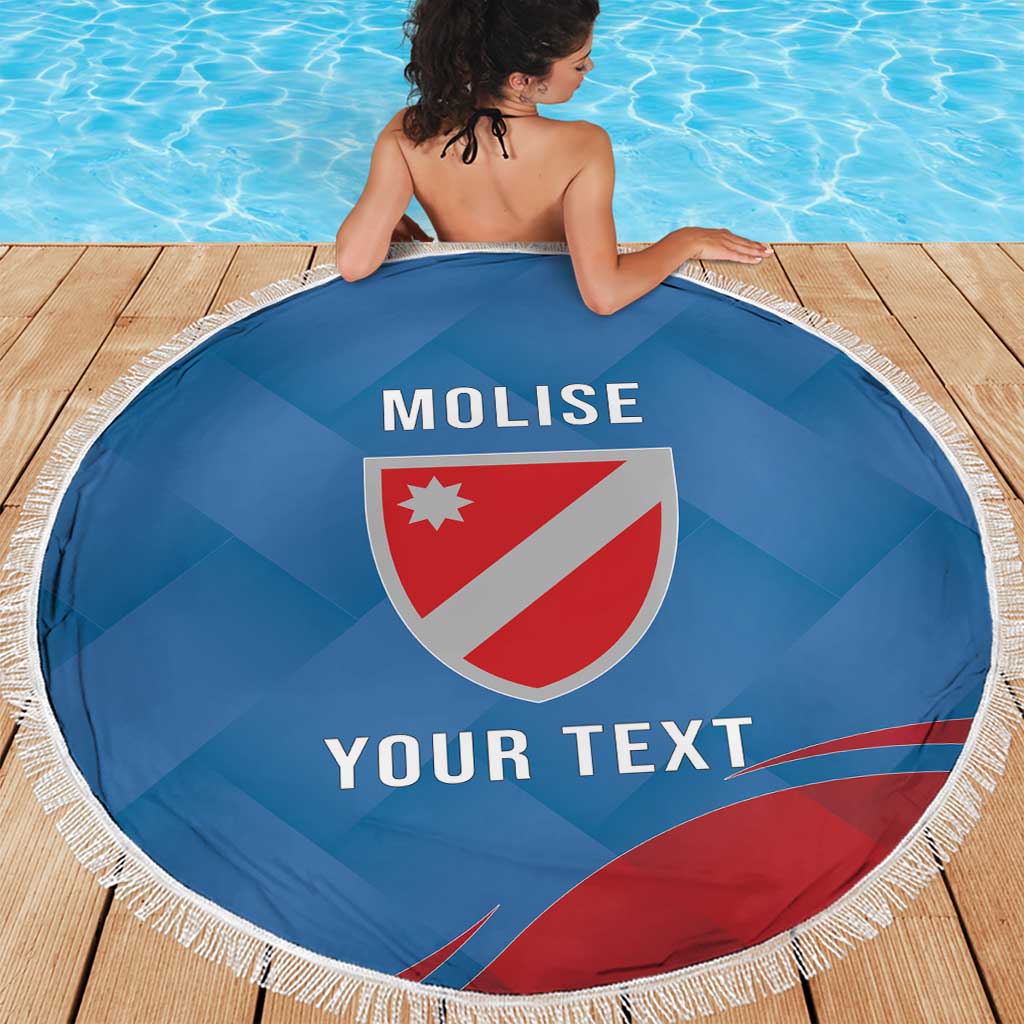 Personalized Italy Molise Beach Blanket Flag Style - Wonder Print Shop