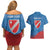 Personalized Italy Molise Couples Matching Off Shoulder Short Dress and Hawaiian Shirt Flag Style LT19