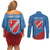 Personalized Italy Molise Couples Matching Off Shoulder Short Dress and Long Sleeve Button Shirt Flag Style LT19