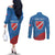 Personalized Italy Molise Couples Matching Off The Shoulder Long Sleeve Dress and Long Sleeve Button Shirt Flag Style LT19