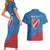 Personalized Italy Molise Couples Matching Short Sleeve Bodycon Dress and Hawaiian Shirt Flag Style LT19