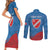 Personalized Italy Molise Couples Matching Short Sleeve Bodycon Dress and Long Sleeve Button Shirt Flag Style LT19