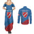 Personalized Italy Molise Couples Matching Summer Maxi Dress and Long Sleeve Button Shirt Flag Style LT19
