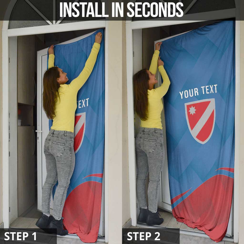 Personalized Italy Molise Door Cover Flag Style - Wonder Print Shop