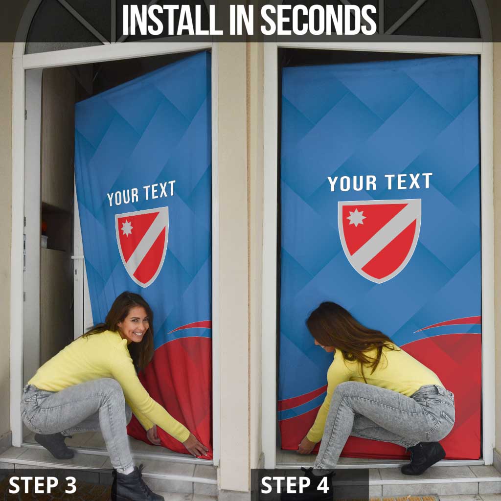 Personalized Italy Molise Door Cover Flag Style - Wonder Print Shop