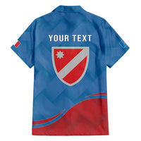 Personalized Italy Molise Family Matching Short Sleeve Bodycon Dress and Hawaiian Shirt Flag Style LT19