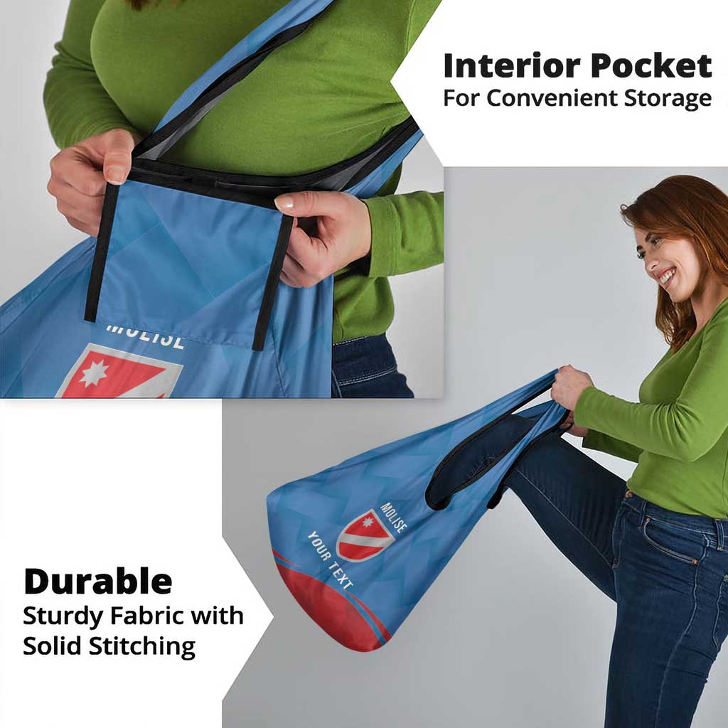 Personalized Italy Molise Grocery Bag Flag Style - Wonder Print Shop