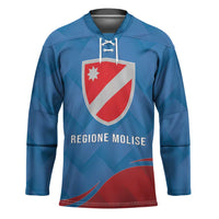 Personalized Italy Molise Hockey Jersey Flag Style - Wonder Print Shop