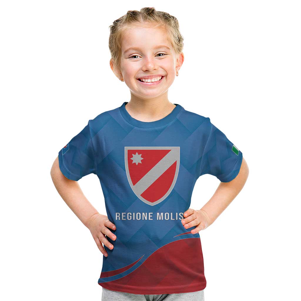 Personalized Italy Molise Kid T Shirt Flag Style LT19