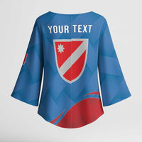 Personalized Italy Molise Kimono Sleeve Blouse Flag Style - Wonder Print Shop