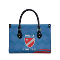 Personalized Italy Molise Leather Bag Flag Style - Wonder Print Shop