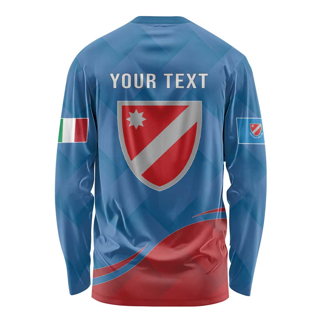 Personalized Italy Molise Long Sleeve Shirt Flag Style LT19