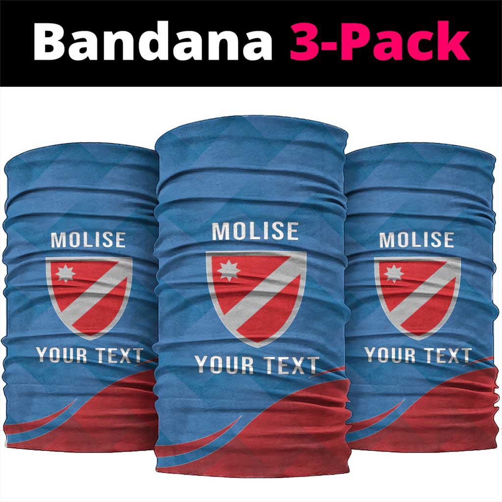 Personalized Italy Molise Neck Gaiter Flag Style - Wonder Print Shop