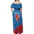 Personalized Italy Molise Off Shoulder Maxi Dress Flag Style LT19