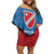 Personalized Italy Molise Off Shoulder Short Dress Flag Style LT19