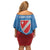 Personalized Italy Molise Off Shoulder Short Dress Flag Style LT19