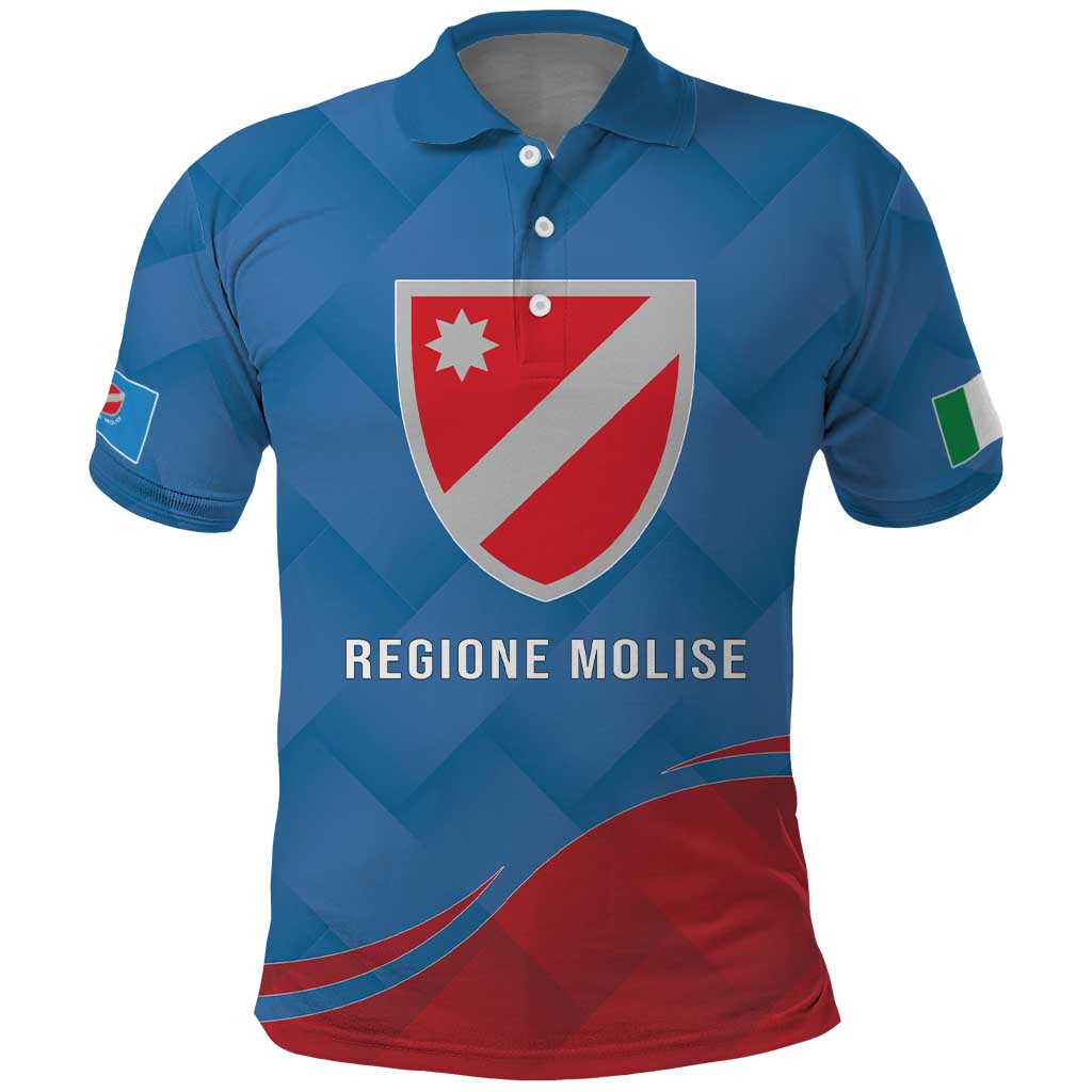 Personalized Italy Molise Polo Shirt Flag Style LT19