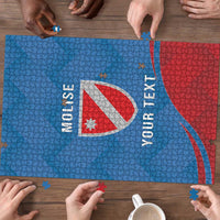 Personalized Italy Molise Puzzle Flag Style - Wonder Print Shop