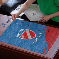 Personalized Italy Molise Puzzle Flag Style - Wonder Print Shop