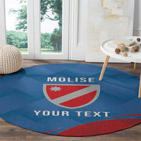 Personalized Italy Molise Round Carpet Flag Style - Wonder Print Shop