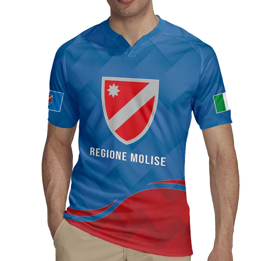 Personalized Italy Molise Rugby Jersey Flag Style LT19