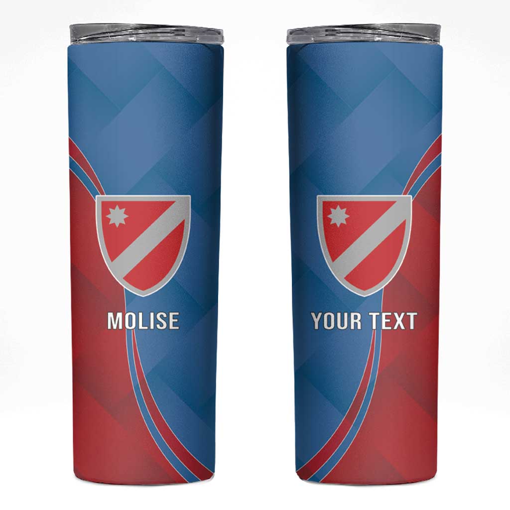 Personalized Italy Molise Skinny Tumbler Flag Style - Wonder Print Shop