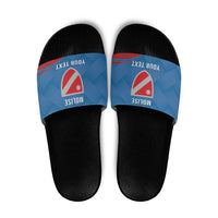 Personalized Italy Molise Slide Sandals Flag Style - Wonder Print Shop