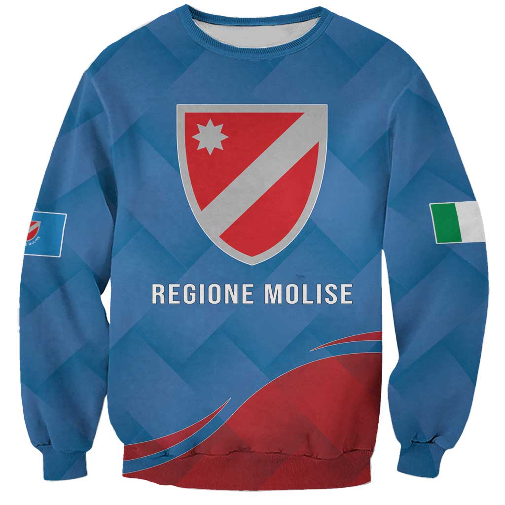Personalized Italy Molise Sweatshirt Flag Style LT19