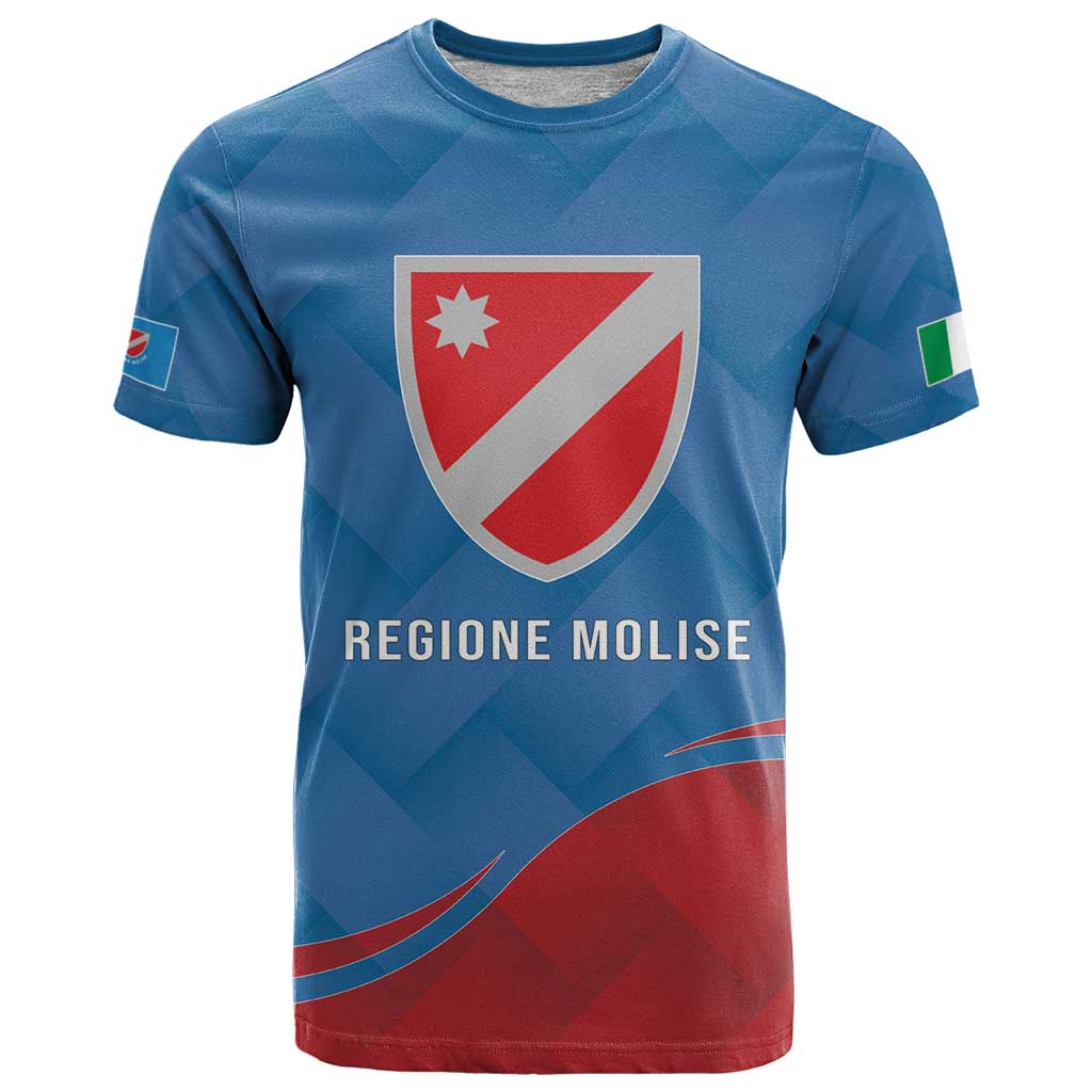 Personalized Italy Molise T Shirt Flag Style LT19