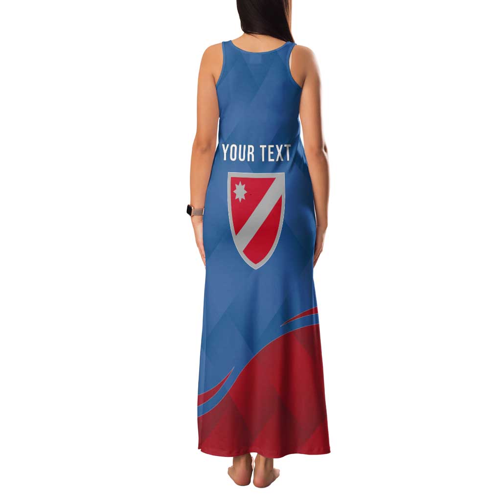 Personalized Italy Molise Tank Maxi Dress Flag Style LT19