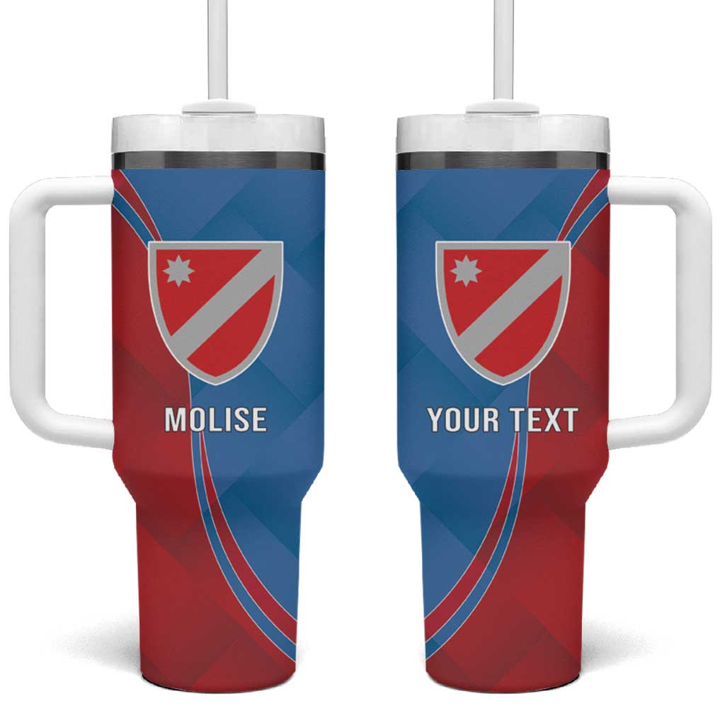 Personalized Italy Molise Tumbler With Handle Flag Style - Wonder Print Shop