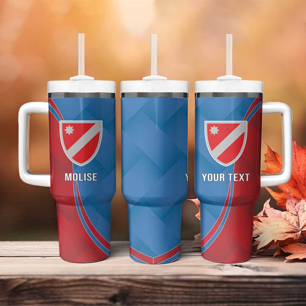 Personalized Italy Molise Tumbler With Handle Flag Style - Wonder Print Shop