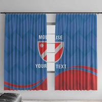 Personalized Italy Molise Window Curtain Flag Style - Wonder Print Shop