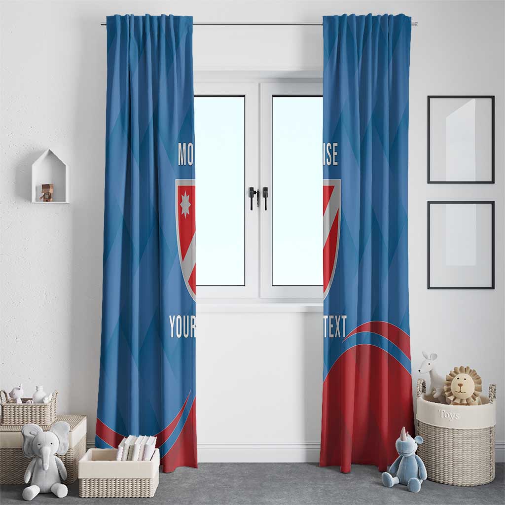 Personalized Italy Molise Window Curtain Flag Style - Wonder Print Shop
