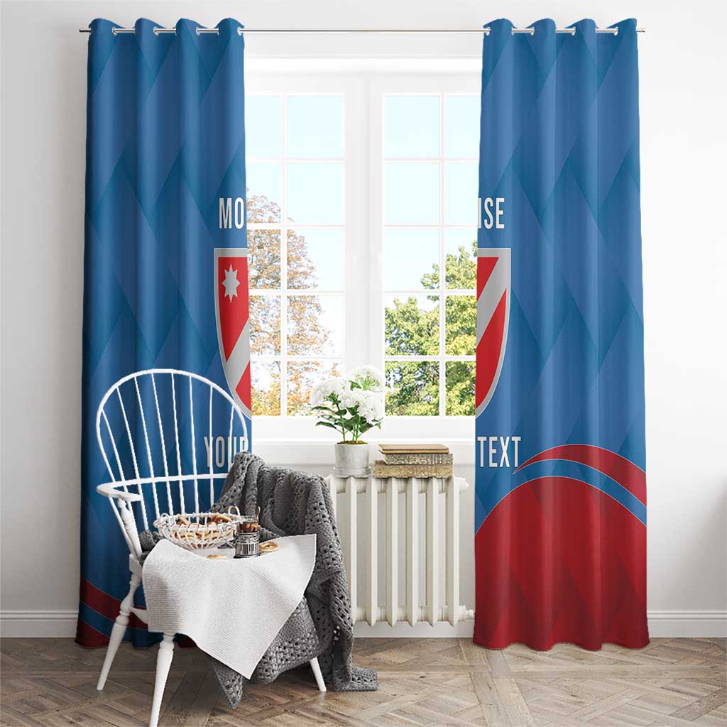 Personalized Italy Molise Window Curtain Flag Style - Wonder Print Shop