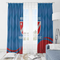 Personalized Italy Molise Window Curtain Flag Style - Wonder Print Shop