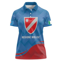 Personalized Italy Molise Women Polo Shirt Flag Style LT19