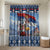 Serbia Christmas Wolf Bathroom Set Vuk Serbian Mascot - Wonder Print Shop