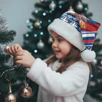 Serbia Christmas Wolf Christmas Santa Hat Vuk Serbian Mascot - Wonder Print Shop