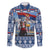 Serbia Christmas Wolf Family Matching Short Sleeve Bodycon Dress and Hawaiian Shirt Vuk Serbian Mascot - Wonder Print Shop