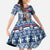 Serbia Christmas Wolf Family Matching Tank Maxi Dress and Hawaiian Shirt Vuk Serbian Mascot - Wonder Print Shop