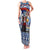 Serbia Christmas Wolf Family Matching Tank Maxi Dress and Hawaiian Shirt Vuk Serbian Mascot - Wonder Print Shop