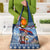 Serbia Christmas Wolf Grocery Bag Vuk Serbian Mascot - Wonder Print Shop