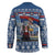 Serbia Christmas Wolf Hockey Jersey Vuk Serbian Mascot - Wonder Print Shop