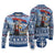 Serbia Christmas Wolf Ugly Christmas Sweater Vuk Serbian Mascot - Wonder Print Shop