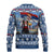 Serbia Christmas Wolf Ugly Christmas Sweater Vuk Serbian Mascot - Wonder Print Shop