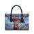 Serbia Christmas Wolf Leather Bag Vuk Serbian Mascot - undefined