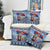 Serbia Christmas Wolf Pillow Cover Vuk Serbian Mascot - Wonder Print Shop